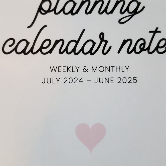 COPY - Color Me Courtney for Blue Sky 2024-25 Weekly/Monthly Planner Notes 8.62… - Picture 6 of 16